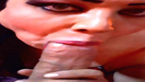 Bright shemale fucks a guy and another tranny girl