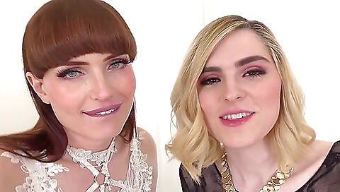 Anal threesome with eleanor ho over a video camera